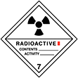 Pictogramme Classe 7 : Radioactifs